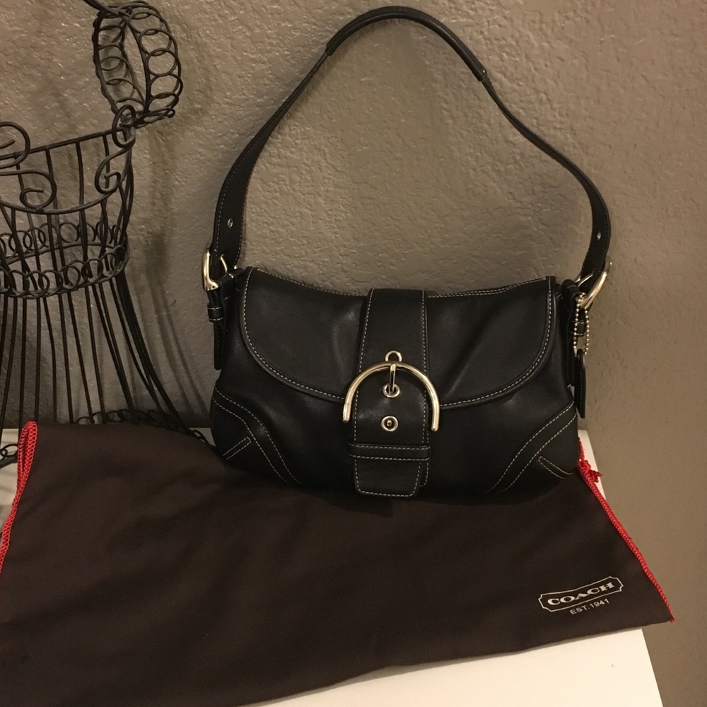 Coach leather hobo